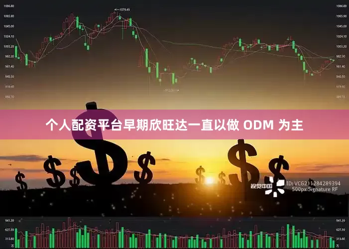 个人配资平台早期欣旺达一直以做 ODM 为主